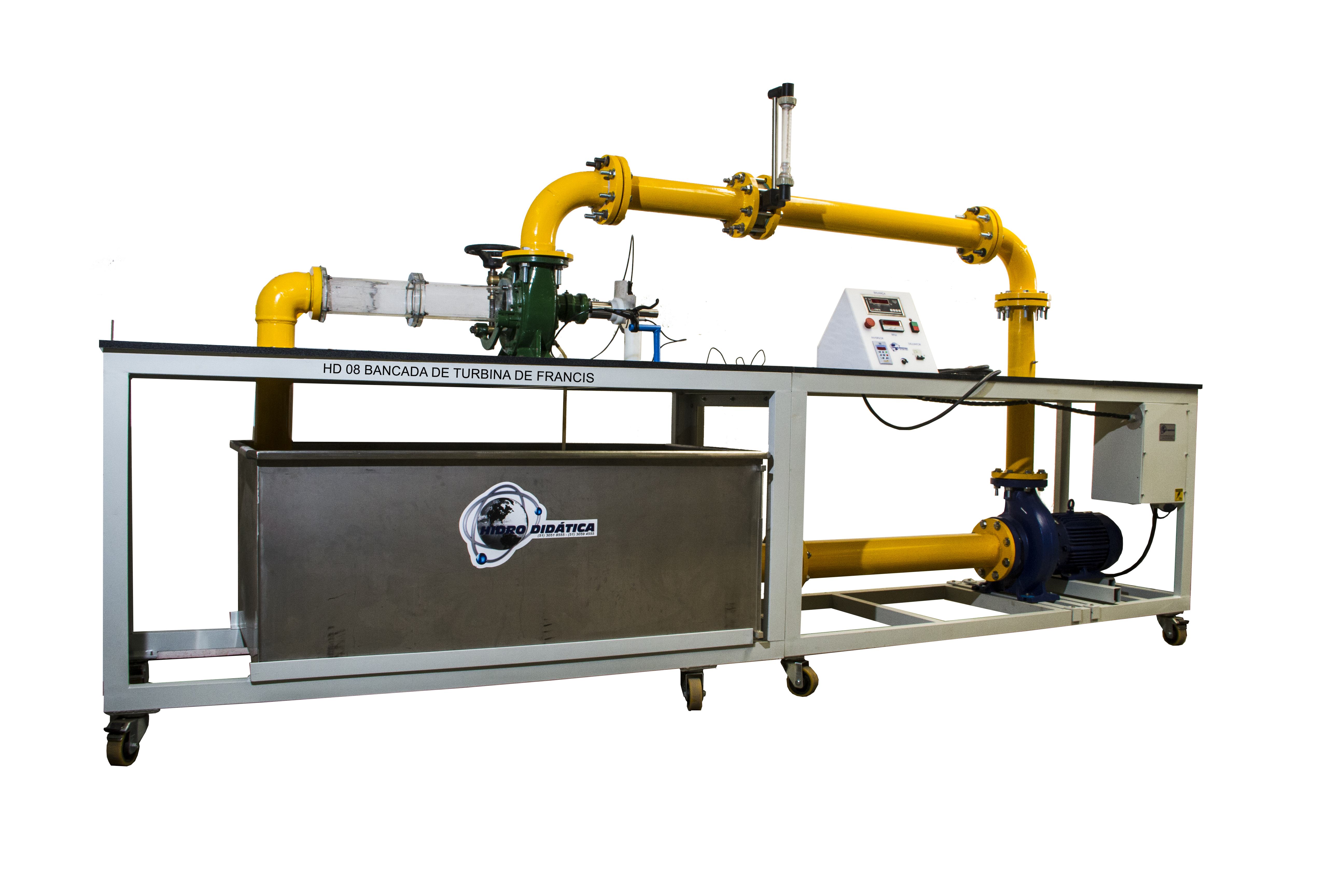 HD08 BANCADA DE TURBINA FRANCIS